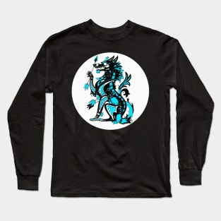 Blue Dragon Long Sleeve T-Shirt